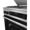 Gorenje GKS6C71XF voľne stojaci sporák s rúrou strieborný