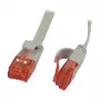 Patch kábel RJ45 - CAT6 250 MHz - 5 m sivý - UTP (U/UTP) - PVC - plochý - Synergy 21