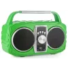 Rádiobudík PRIME3 Prime3 APR71GR Neon — budík s FM rádiom a LED displejom