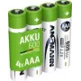 Ansmann 1x4 NiMH batéria Micro AAA typ 600 min. 550 mAh 1311-0022 (1311-0022)