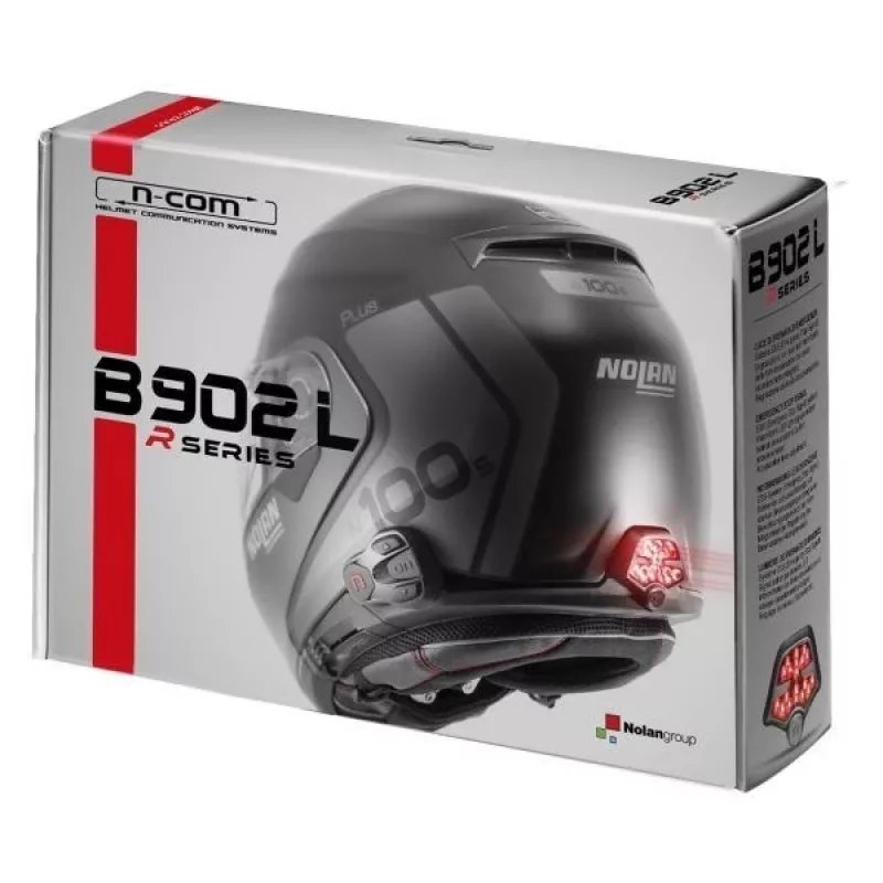 Nolan N-Com B902L R motocyklový komunikátor, 1 ks, čierny