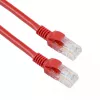 Sbox UTP-05R CAT5E 0,5 m červená