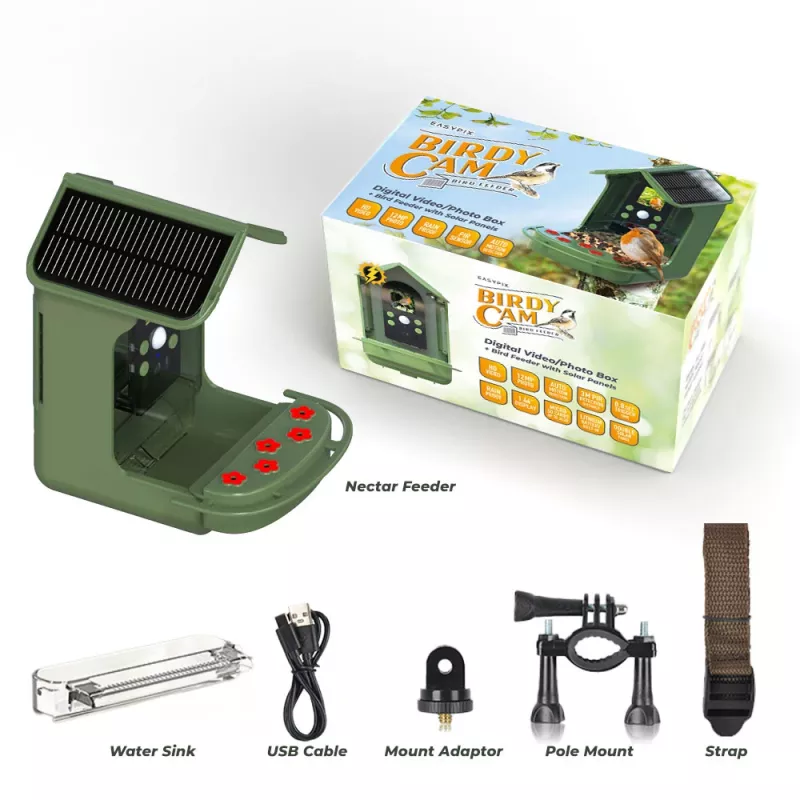 EASYPIX Bird Camera Easypix Bird Cam 10123 1080p HD nočné videnie