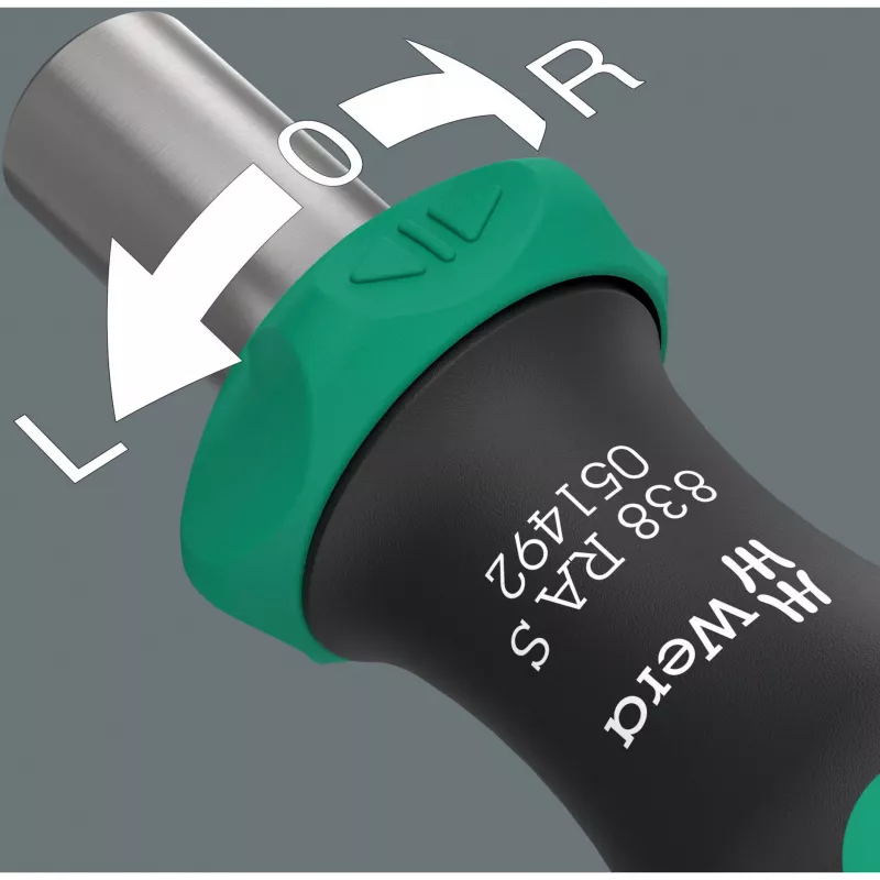 Wera 838 RA S/4 bit set s ráčňovou funkciou, 5-dielny (05135823001)