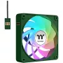 Thermaltake CT120 EX Reverse ARGB Sync 120mm skriňový ventilátor 3-balík zelený