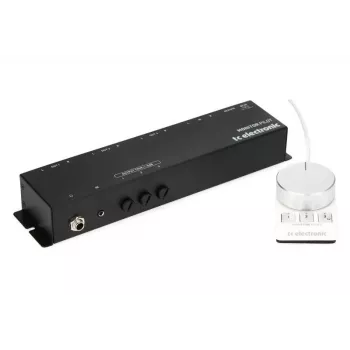 Regulátor hlasitosti TC Electronic Monitor Pilot 34000213 – desktopové ovládanie úrovne monitorov pre štúdio a mixovanie