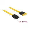 SATA kábel DeLOCK 83949 0,2 m SATA 7-pin žltý