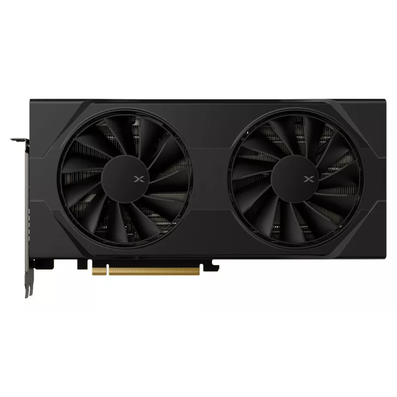 Grafická karta XFX Radeon RX 9060 XT — 8 GB GDDR6, 128-bit, PCIe 5.0, 2x DP + HDMI, 2 ventilátory
