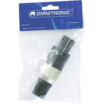 4-pólový konektor reproduktorového kábla Omnitronic 30203515, 4 kontakty pre audio reproduktorové prípojky
