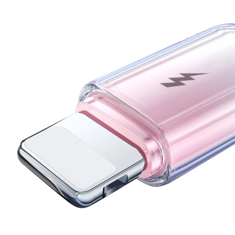 USB-A na Lightning kábel Joyroom S-A42 3A 1,2 m biely
