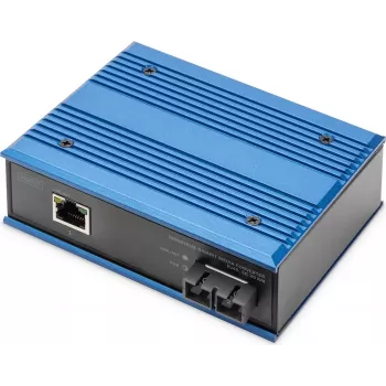 Digitus DN-652102-1 sieťový media konvertor 1000 Mbit/s 1310 nm Singlemode čierna, modrá