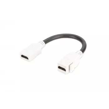 Digitus HDMI 2.0 Keystone modul s 12 cm káblom (konektor samica/konektor samica)