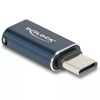 Káblový adaptér DeLOCK 60688 USB 2.0 Type-C na 8-pin Lightning antracit