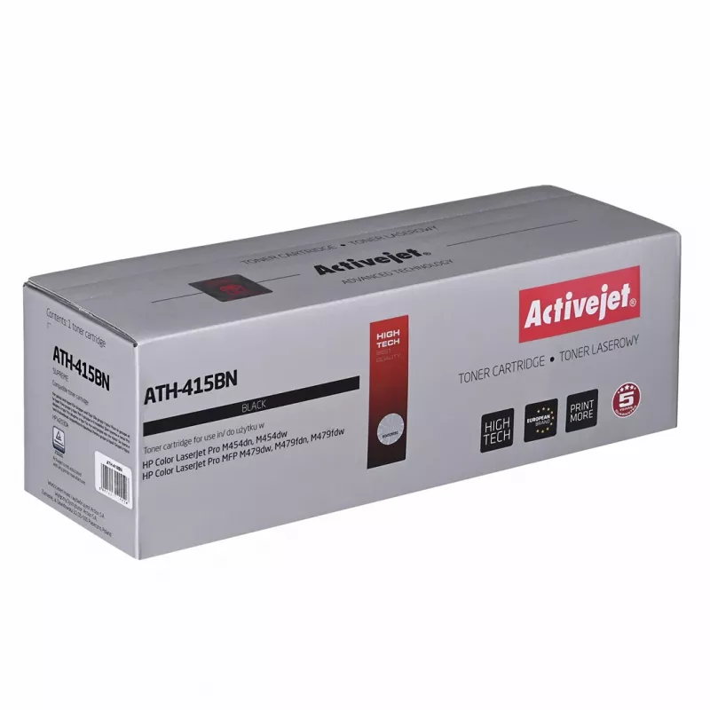 Activejet ATH-415BNX toner (náhrada za HP 415X HP415X W2030X; Supreme; 7500 strán; čierny)