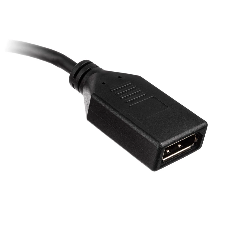 HDMI na DisplayPort adaptérový kábel Akasa AK-CBHD24-25BK