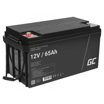 Batéria Green Cell AGM28 priemyselná nabíjateľná olovená (VRLA) 12 V 65000 mAh, 1 kus, 20 kg