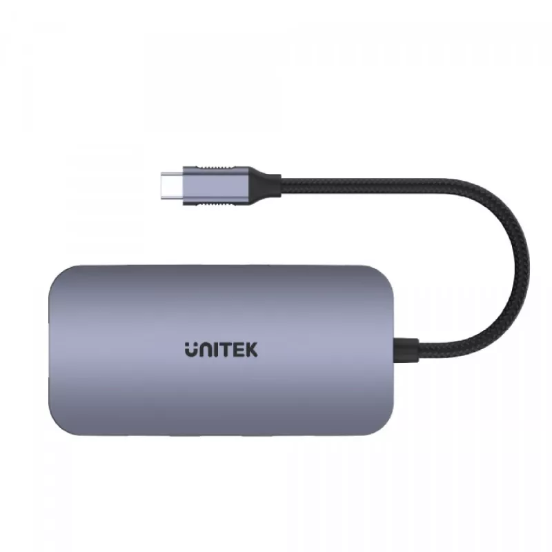 UNITEK D1071A rozhranie Hub USB 3.0 SuperSpeed 5 Gb/s strieborný