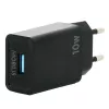 Mobilis - napájací zdroj - rýchly - 10,5 W - QC (USB) - čierny - Európa (001360)