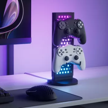 Nanoleaf Pegboard osvetlený stojan na stôl