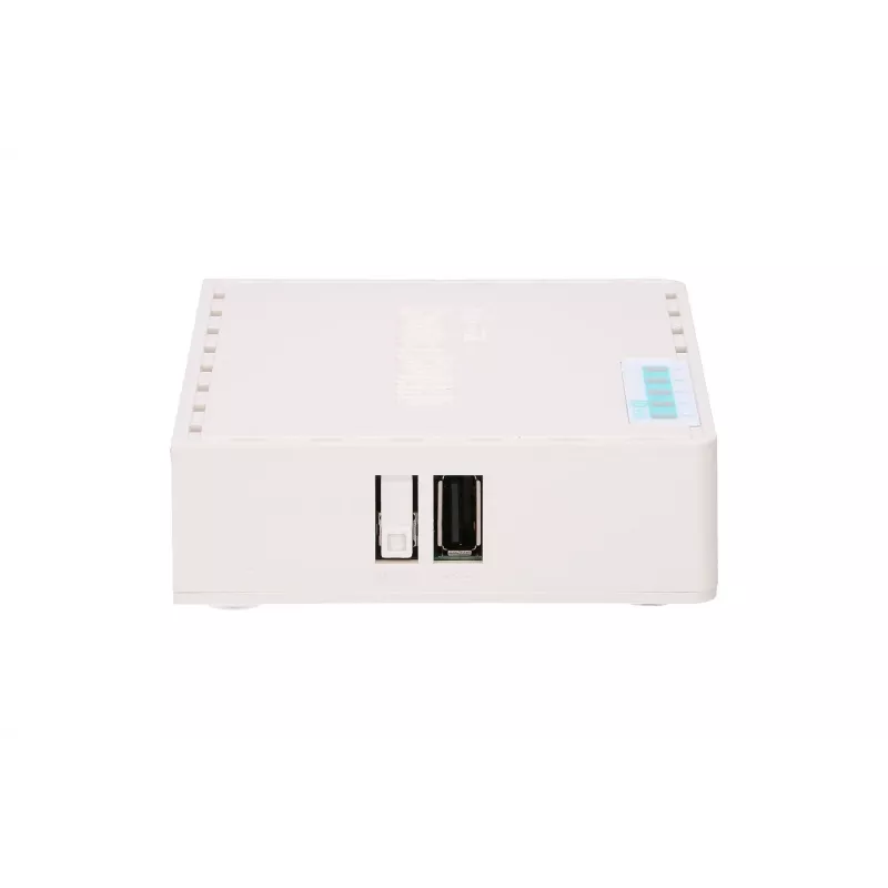 Mikrotik RB750GR3 káblový router Gigabit Ethernet tyrkysový, biely