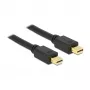 DisplayPort kábel DeLOCK 83477 5 m Mini DisplayPort čierny