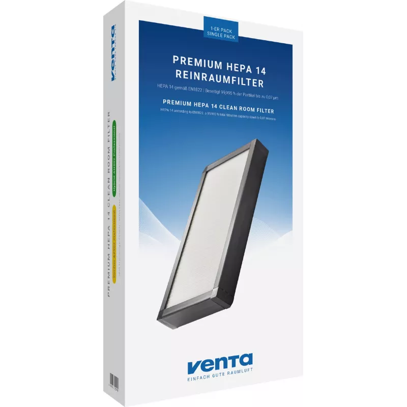 Filter do čističky vzduchu VENTA PREMIUM HEPA 14 — HEPA 14, kompatibilný s Venta, 1 kus