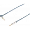 shiverpeaks sp-PROFESSIONAL audio kábel 3 m 2 x 3,5 mm modrý - chróm (SP30823)