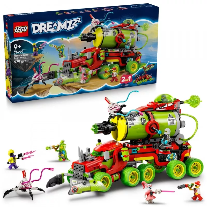 LEGO DREAMZZZ 71499 Mateov kamión s farbami v spreji