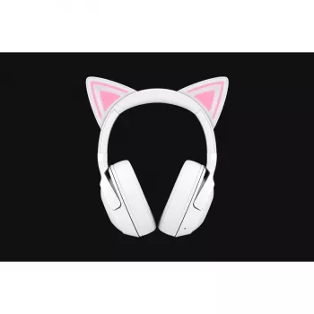 Bezdrôtový herný headset Razer Kraken Kitty V2 BT biela s Bluetooth, THX Spatial Audio, RGB podsvietenie