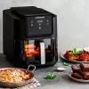 Teplovzdušná fritéza Rommelsbacher FRH 1700 Single 8 L samostatne stojaca 1700 W s 10 programami a LED displejom