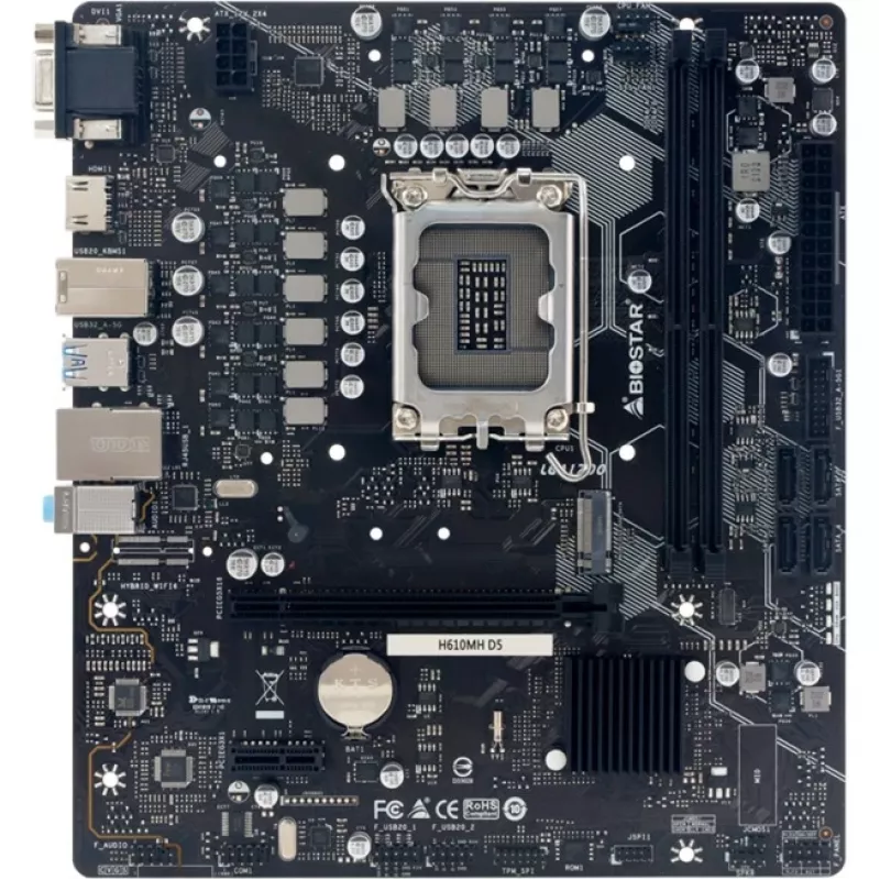 BIOSTAR H610MHD5 DDR5 Micro-ATX základná doska