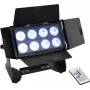 LED wash svetlo EUROLITE Multiflood 41606250 8×10W RGBW – pódiové/inštrumentové osvetlenie