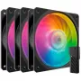 Sada 3 ventilátorov COOLER MASTER Mobius 120P ARGB