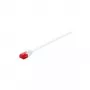 Wentronic Goobay CAT 6 tenký patch kábel, U/UTP, biela, 0,25 m - medený materiál (71550)