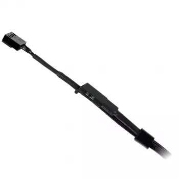Ventilátor Cooler Master Mobius 120 OC 12 cm čierny 3 rýchlosti 3200 RPM