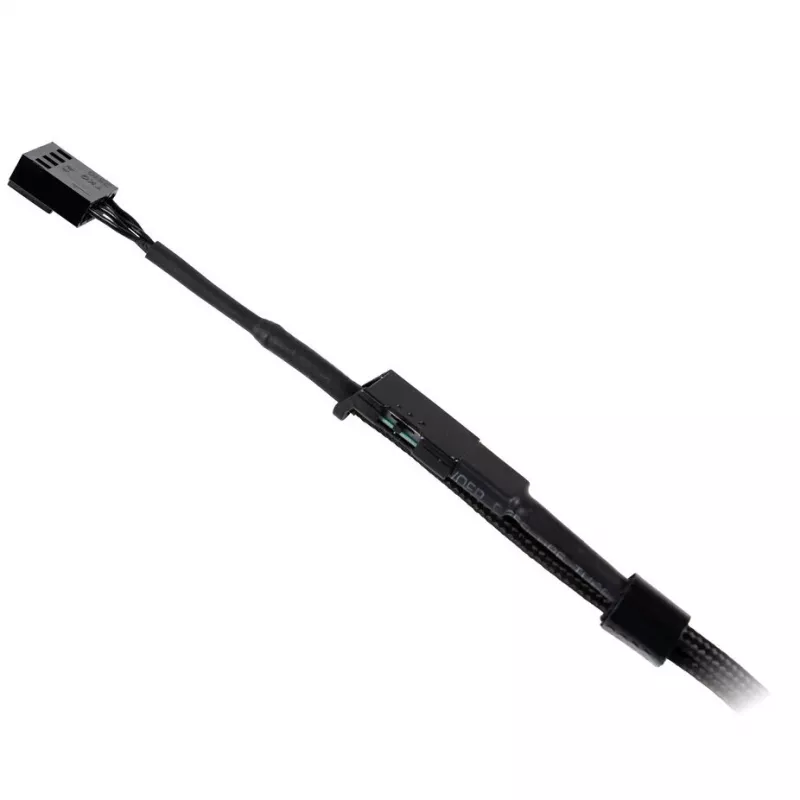 Ventilátor Cooler Master Mobius 120 OC 12 cm čierny 3 rýchlosti 3200 RPM