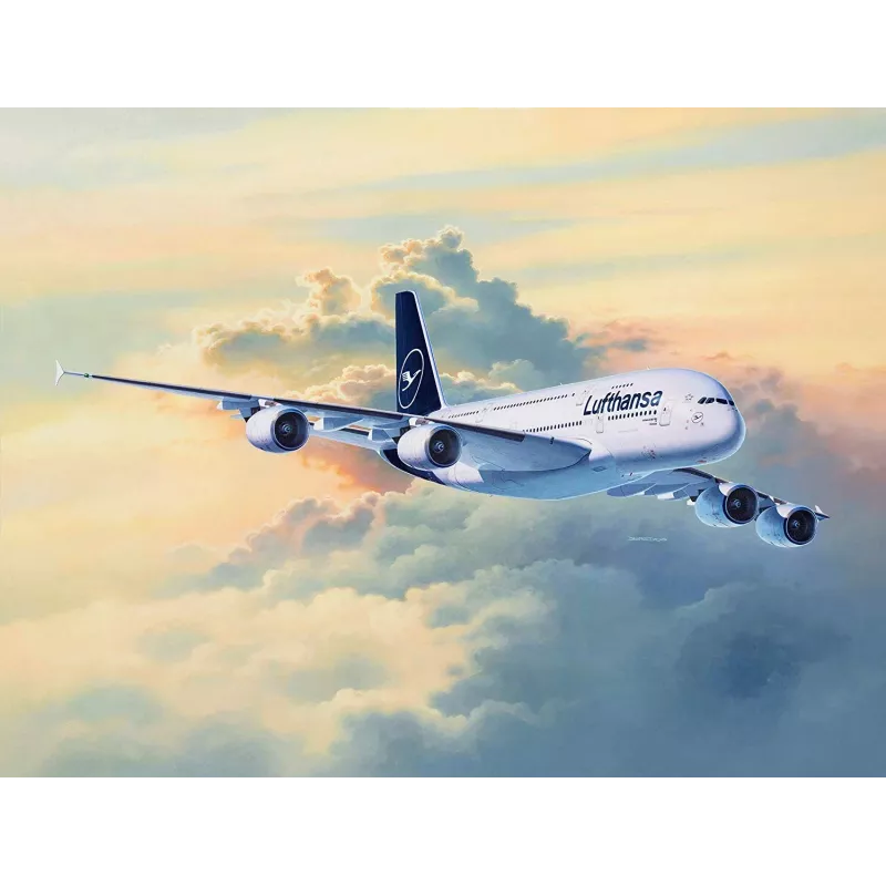Hotový model Revell Airbus A380-800 Lufthansa New Livery