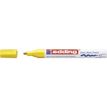 Marker Edding 750 žltá 1 kus