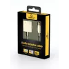 Kábel adaptér Gembird A-CM-3.5FP-01 — CDLA USB Type-C na 4-pólový 3,5 mm