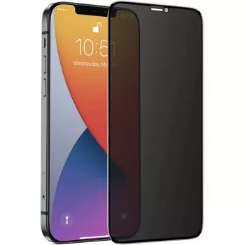 NEVOGLASS 3D PRIVACY, ochranná fólia transparentná, iPhone 17 Air