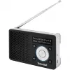 TechniSat DigitRadio 1 A 0100/4997 digitálne rádio, DAB+/FM, RDS, 40 predvolieb staníc, výstražná funkcia ASA, čierne/strieborné