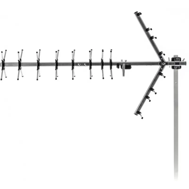 Outdoorová TV anténa SENCOR SDA 611 DVB‑T2/T 12 dB 75Ω s 4G LTE filtrom