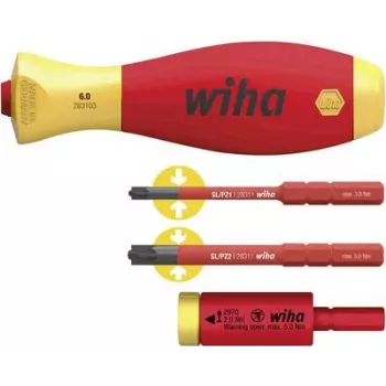 Adaptér pre momentový kľúč Wiha 29701200S4 1/4 palca pohon, rozsah krútiaceho momentu 2–10 Nm