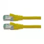 Sieťový kábel ROLINE Recycled Material 21.45.3227 RJ-45 Cat6a 10 m žltý