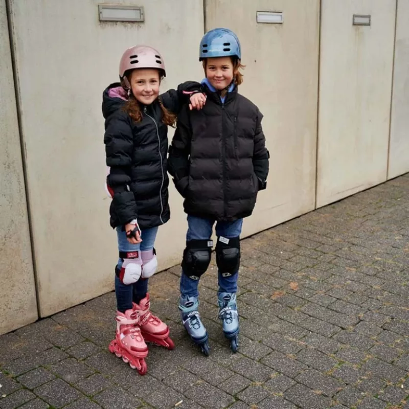 Inline korčule HUDORA Mia 2.0 nastaviteľná veľkosť 37–40, ružová