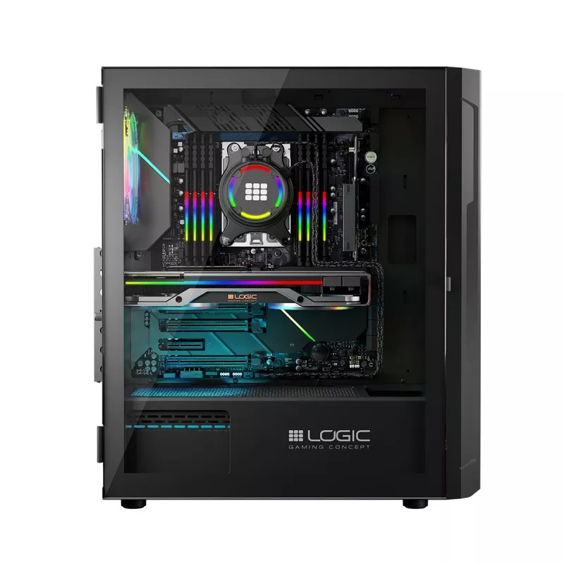 Logic ARAMIS ARGB MINIDI USB 3.0 skriňa čierna