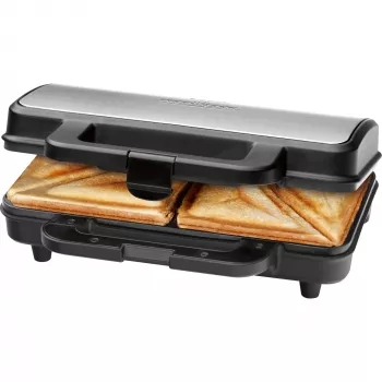 ProfiCook PC-ST 1092 - sendvičovač - 900 W - nerez/čierna