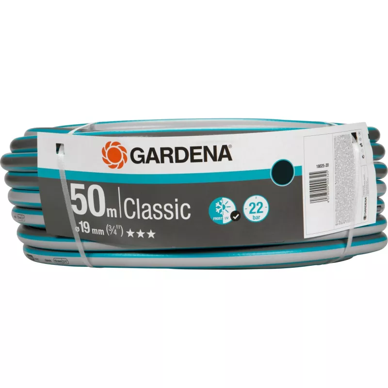 Gardena 18025 záhradná hadica 50 m PVC sivá, oranžová