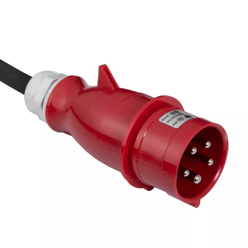 Akyga AK-EC-22 mobilná nabíjačka EV, Type-2, CEE 5-kolíkový konektor, trojfázová, 32 A, 22 kW, LCD, 5 m