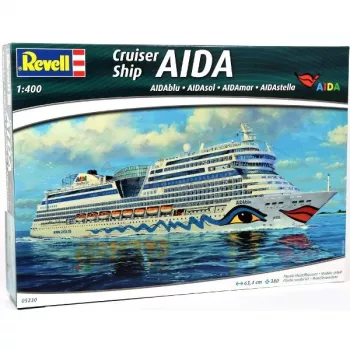 Plastový model výletnej lode Aida